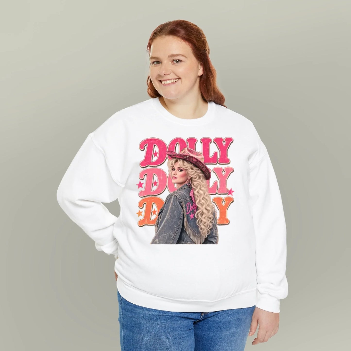 Dolly Parton Tribute Crewneck Sweatshirt