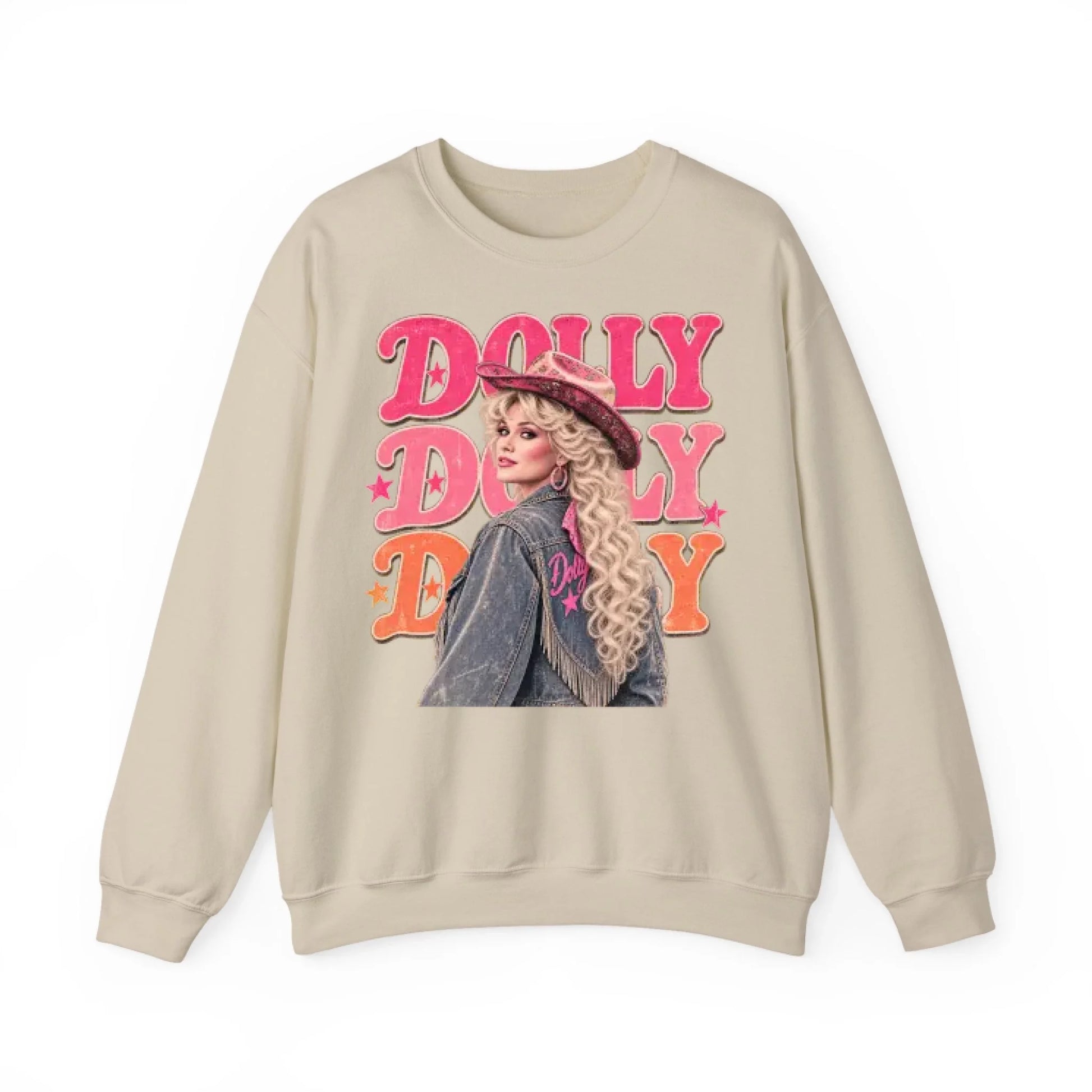 Sweatshirt Front Blank - Sand