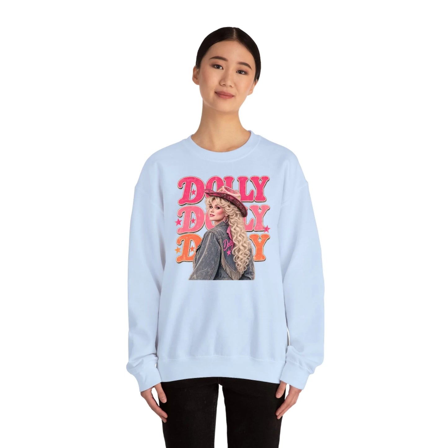 Sweatshirt Front Lifestyle Light Blue