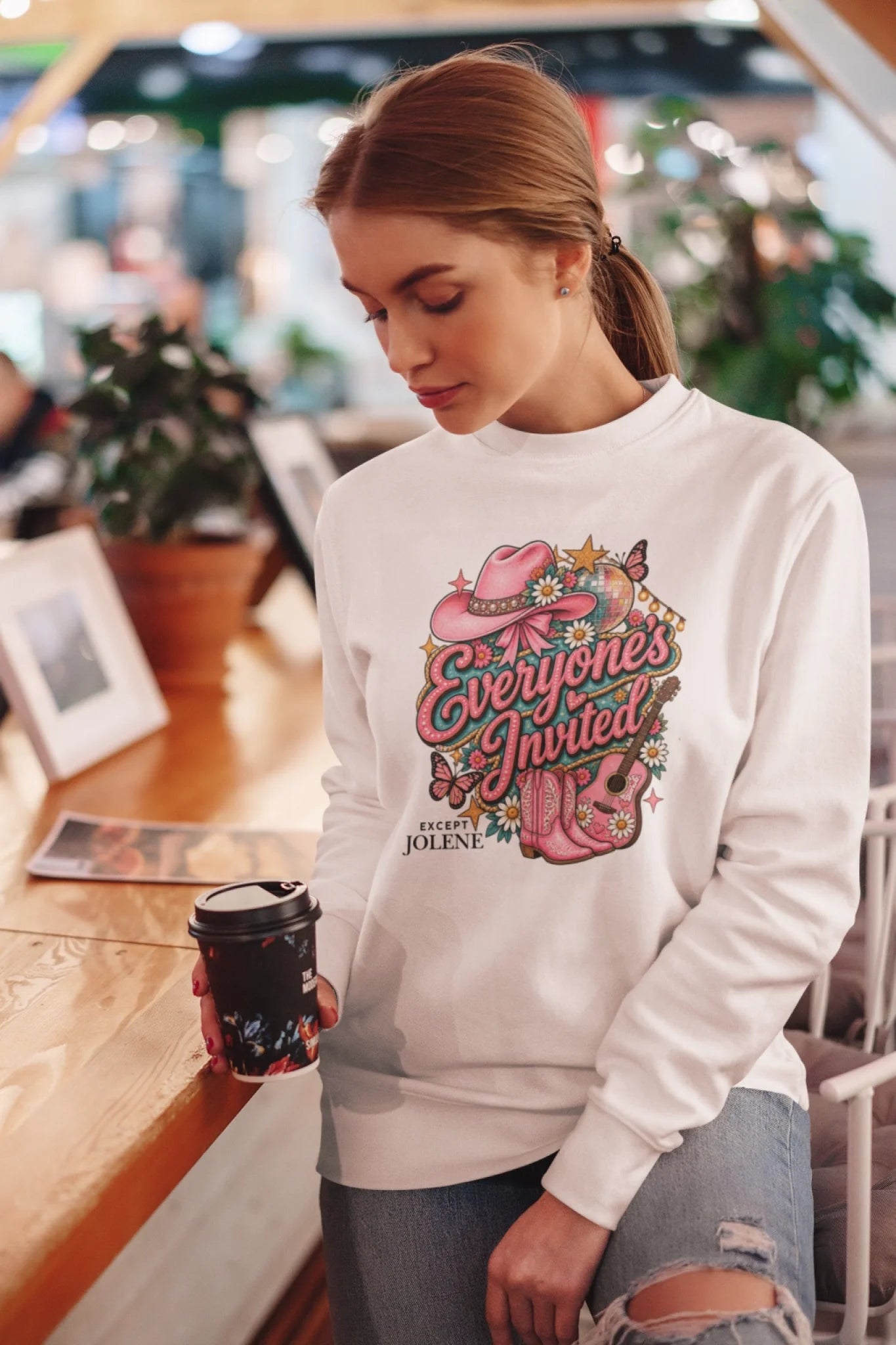 Everyones invited Except Jolene - Lifestyle White Etsy