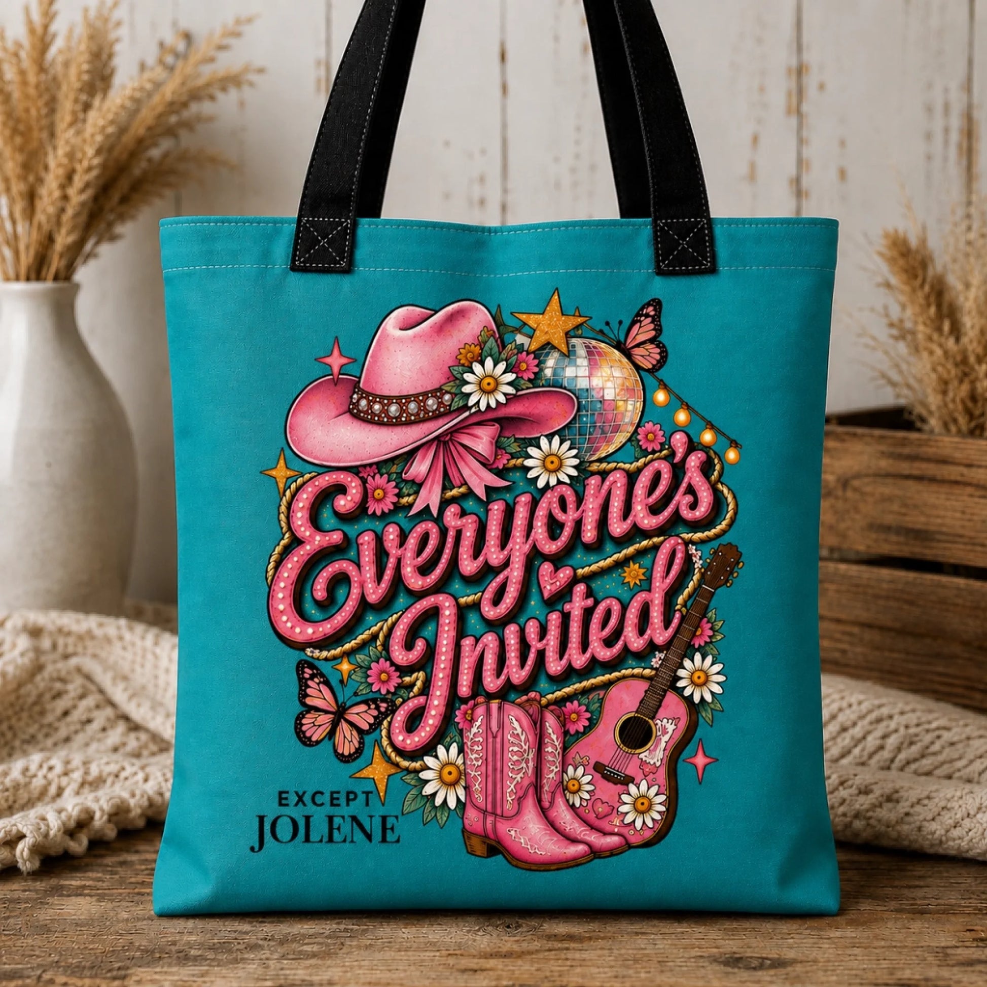 Everyone's Invited Except Joline Lifestyle Etsy Teal