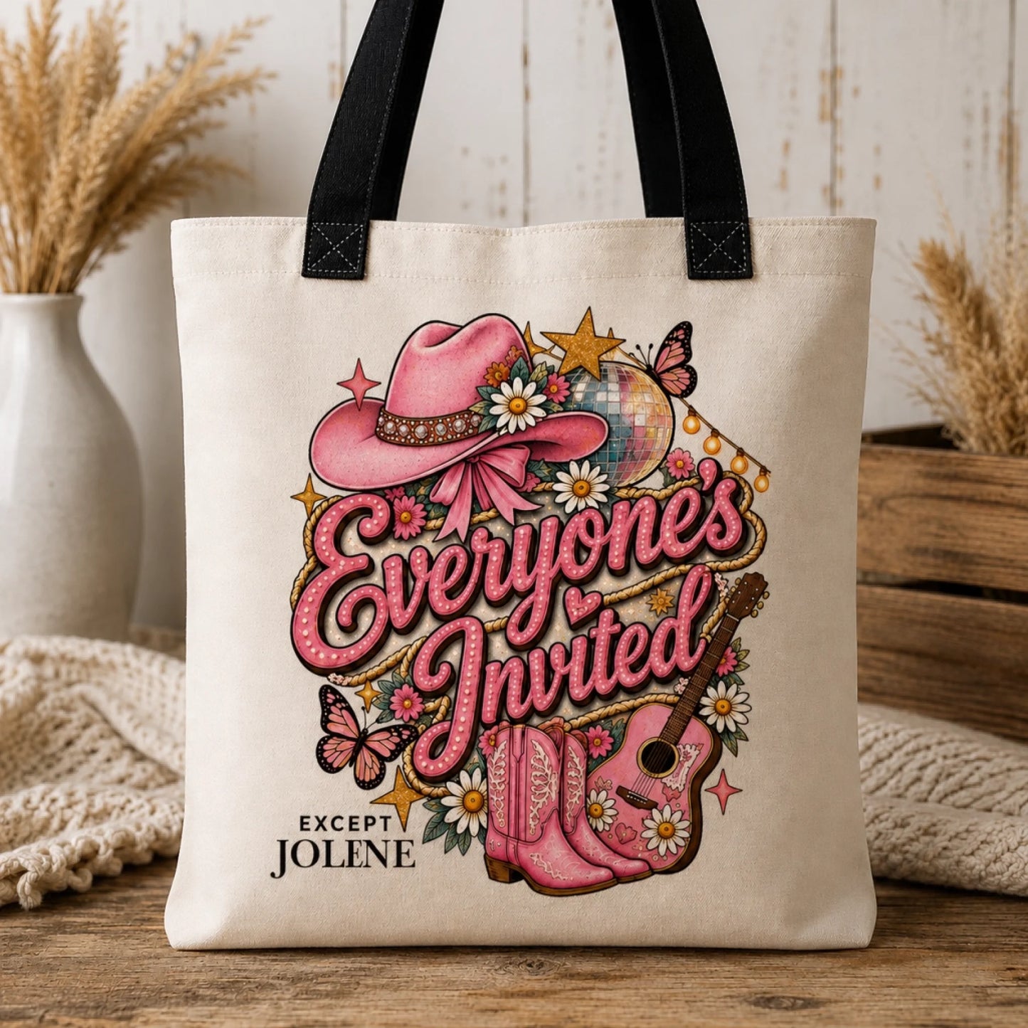 Everyone's Invited Except Joline Lifestyle Etsy Beige