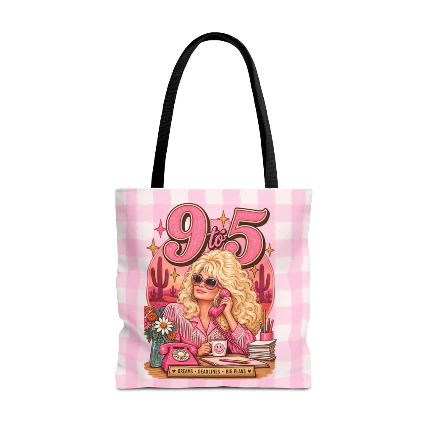 Nine to Five Tote Bag Seamless