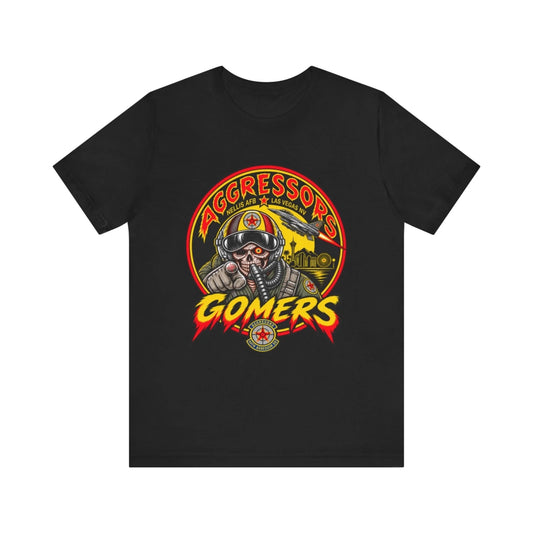 Agressors Gomers F16- Black Seamless