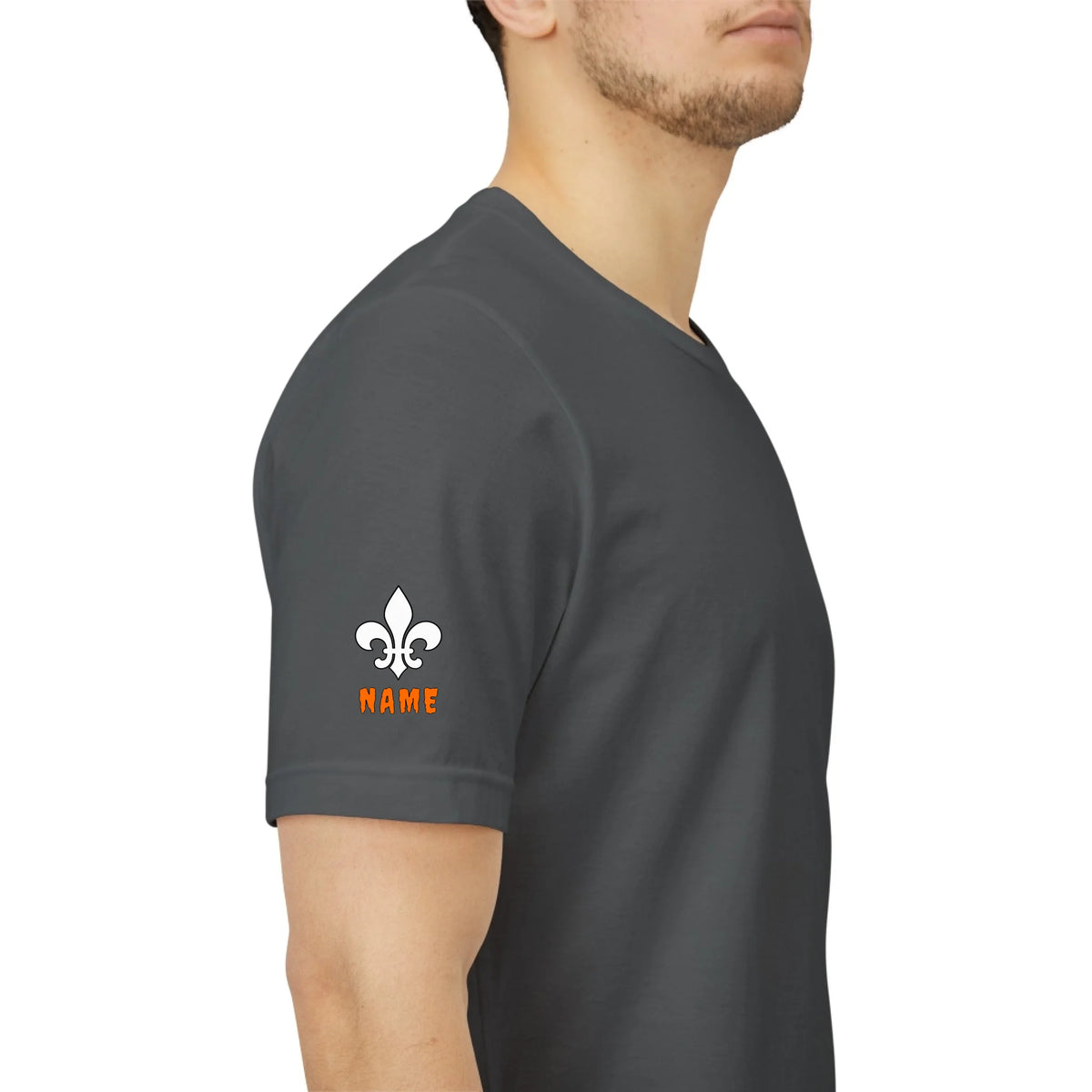 Asphalt Gray Mock Up - Seamless Shoulder
