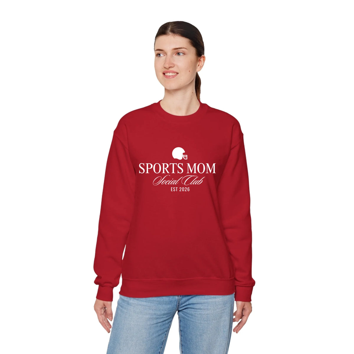 Sweatshirt Front Lifestyle 2 Red