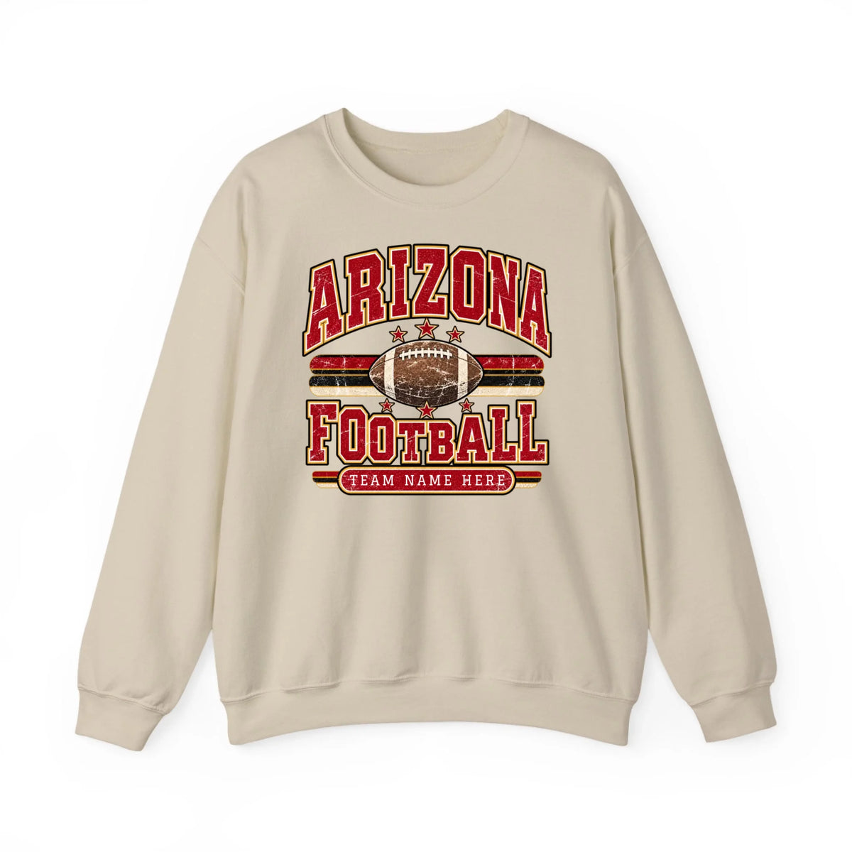 Sweatshirt Front Blank - Sand