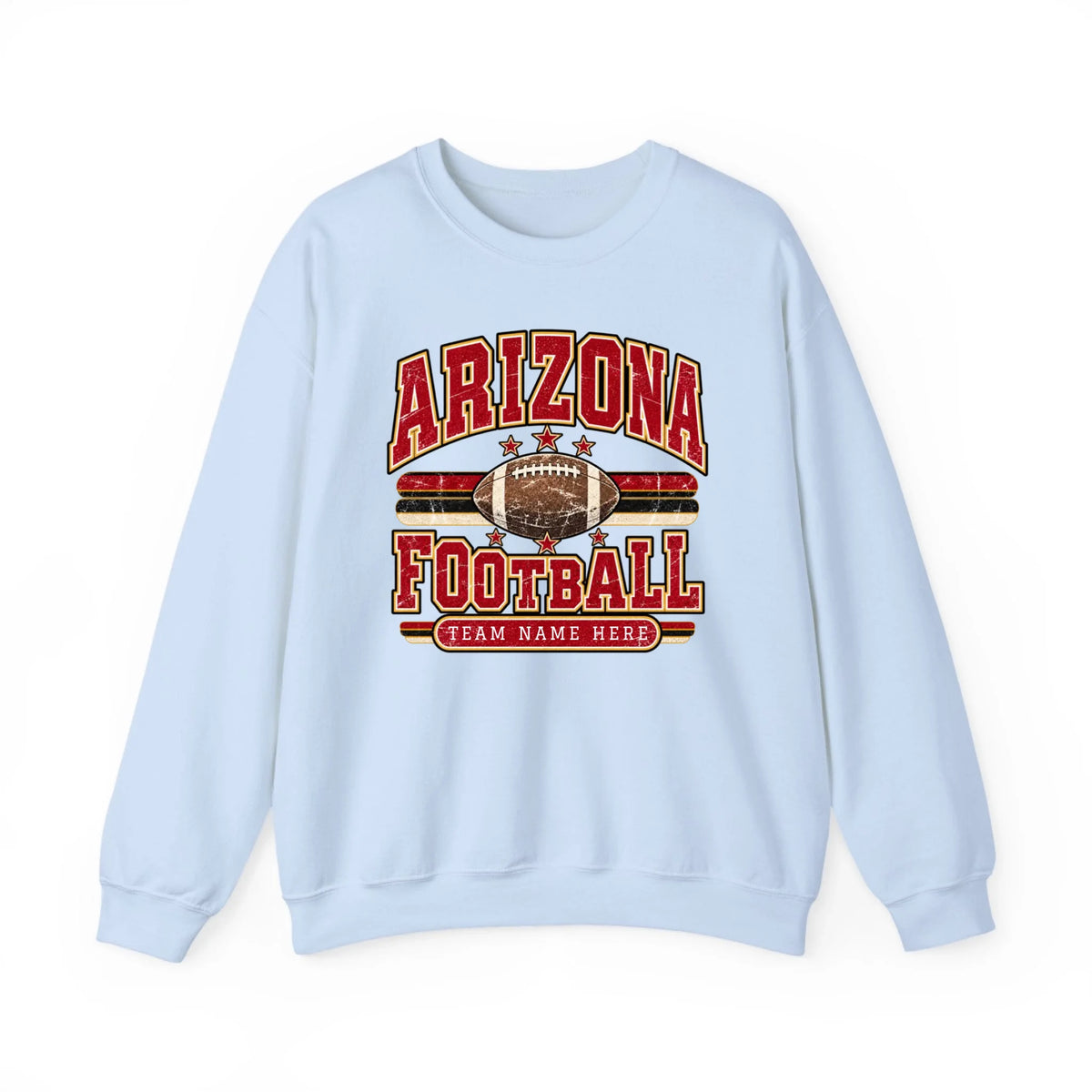 Sweatshirt Front Blank - Light Blue