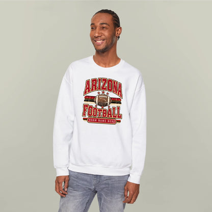 Arizona Vintage Football Game Day Crew Sweatshirt