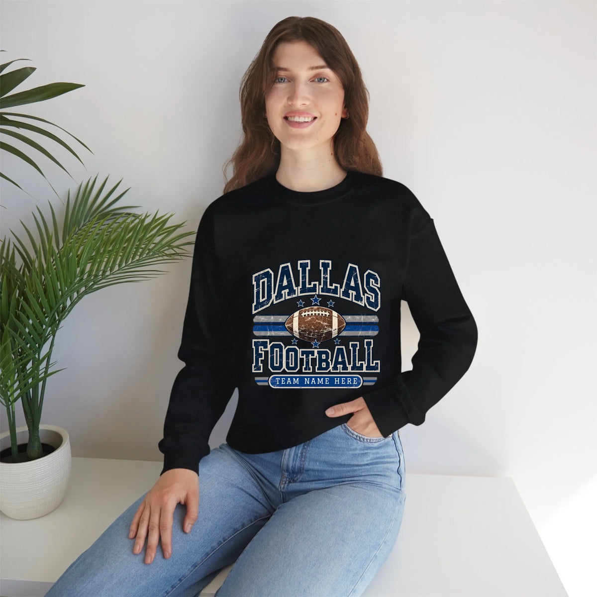 Sweatshirt Front Lifestyle - Black 2