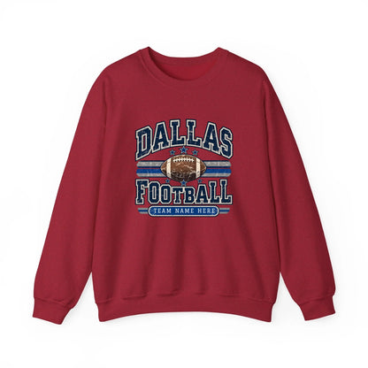 Sweatshirt Front Blank - Vintage Red