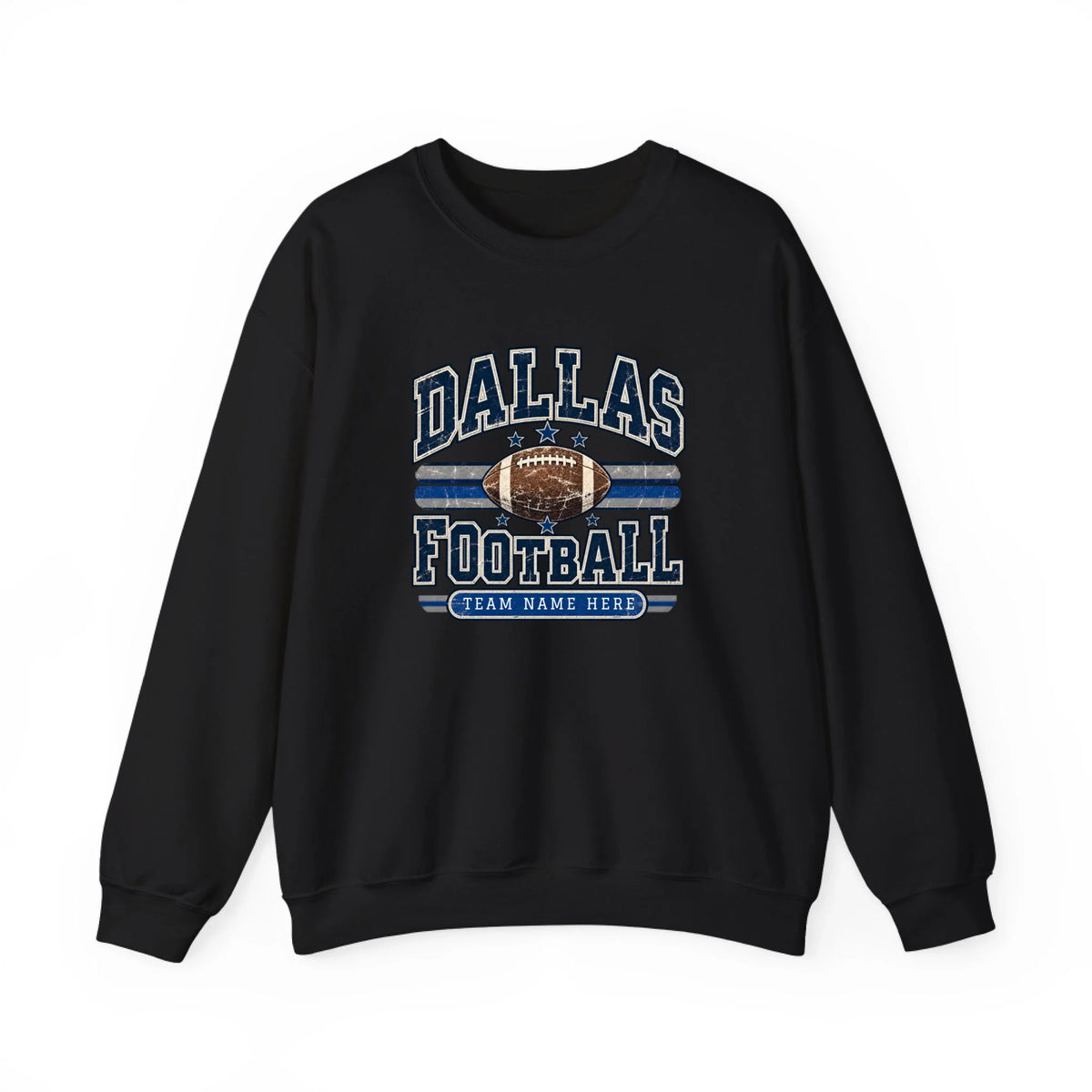 Sweatshirt Front Blank - Black