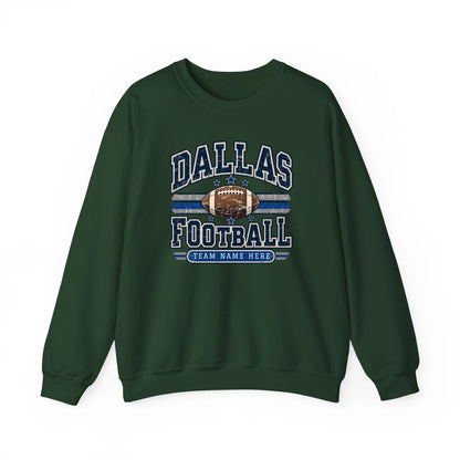 Sweatshirt Front Blank - Forrest Green