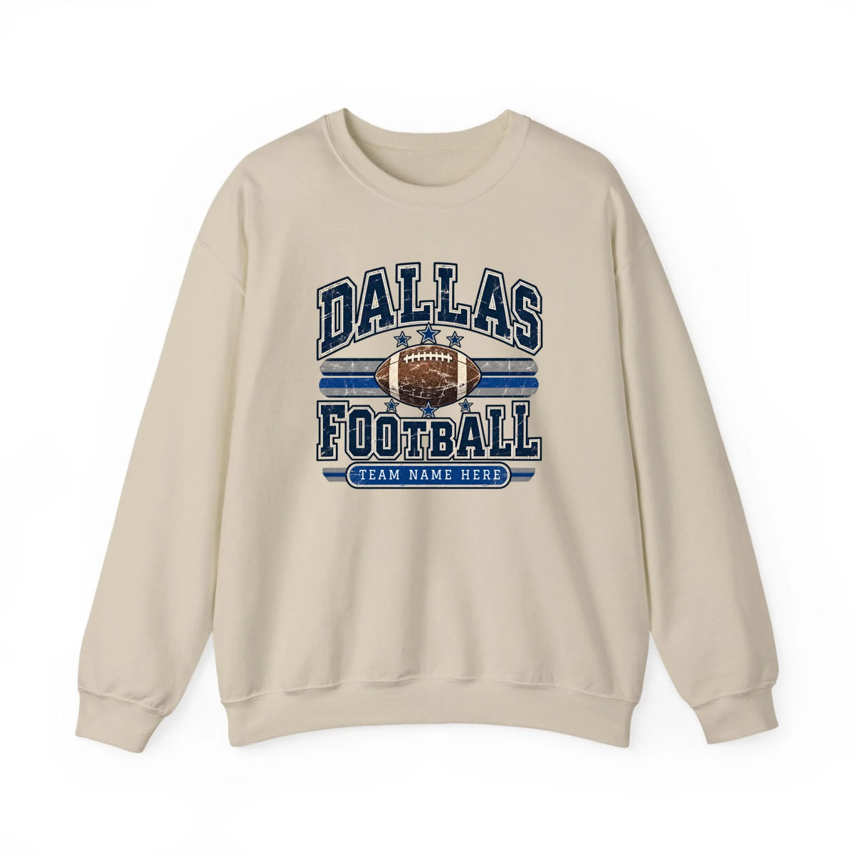 Sweatshirt Front Blank - Sand