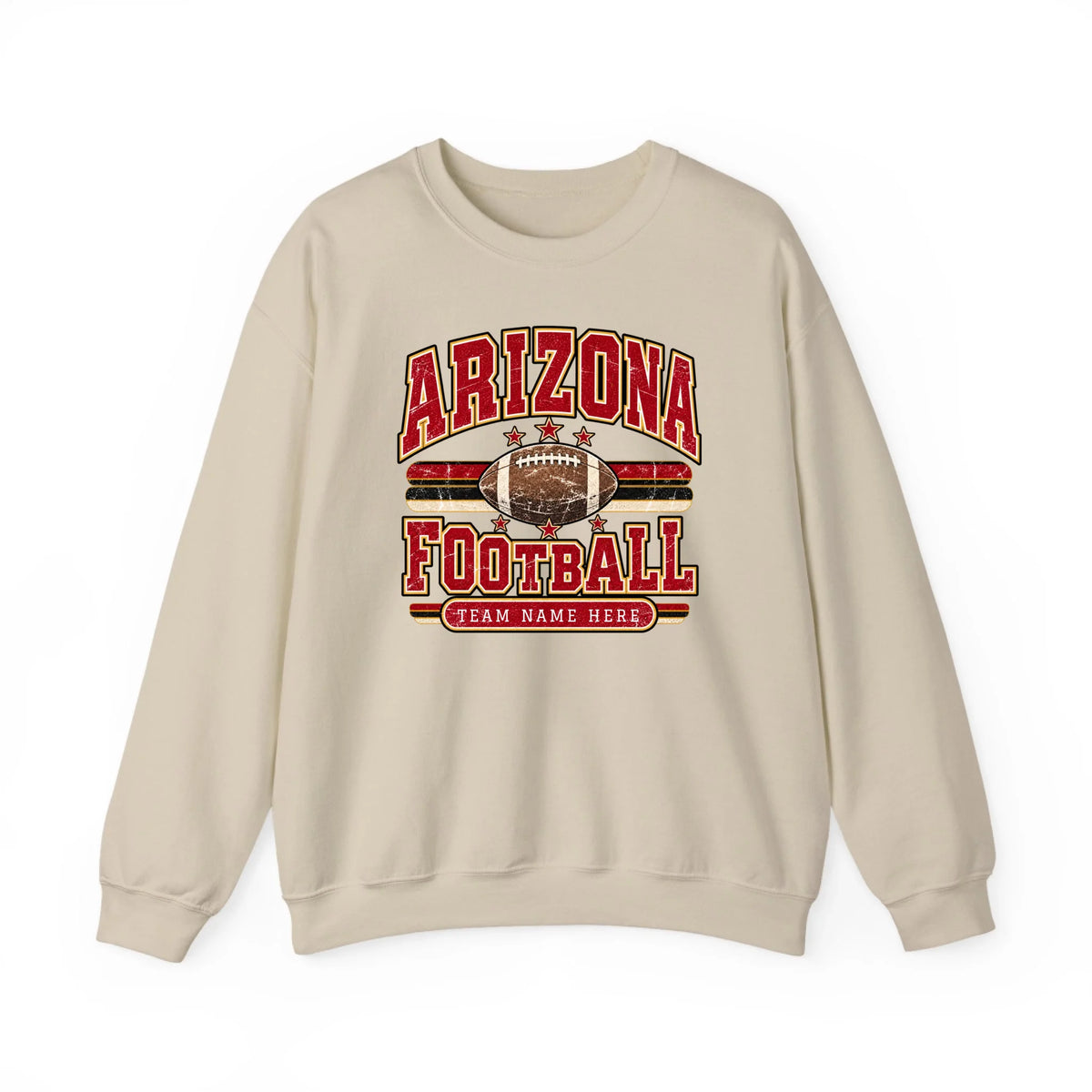 Sweatshirt Front Blank - Sand