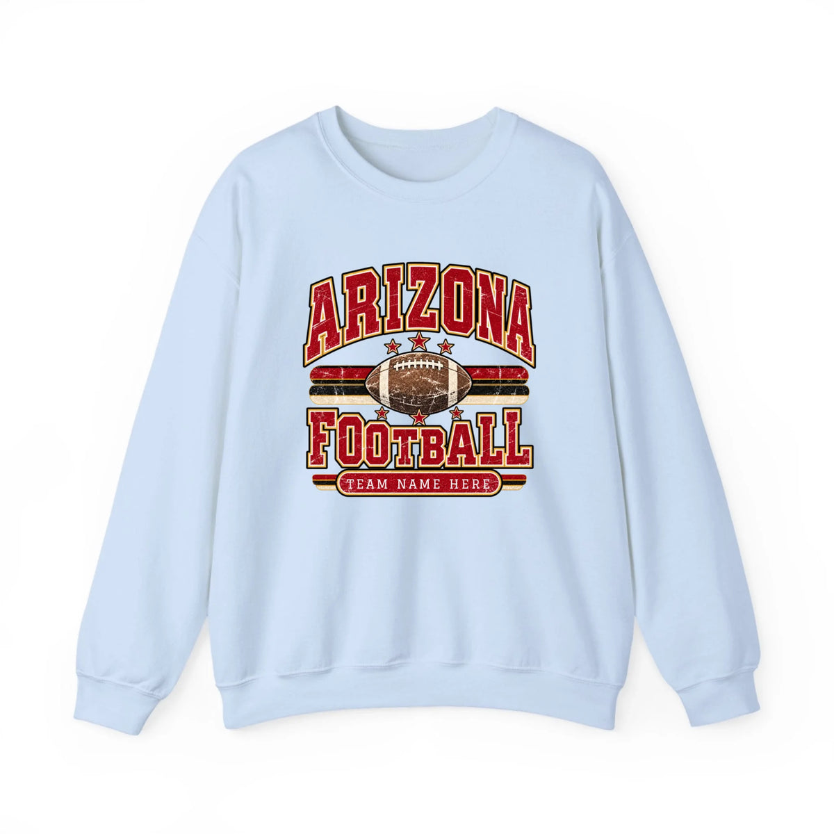 Sweatshirt Front Blank - Light Blue