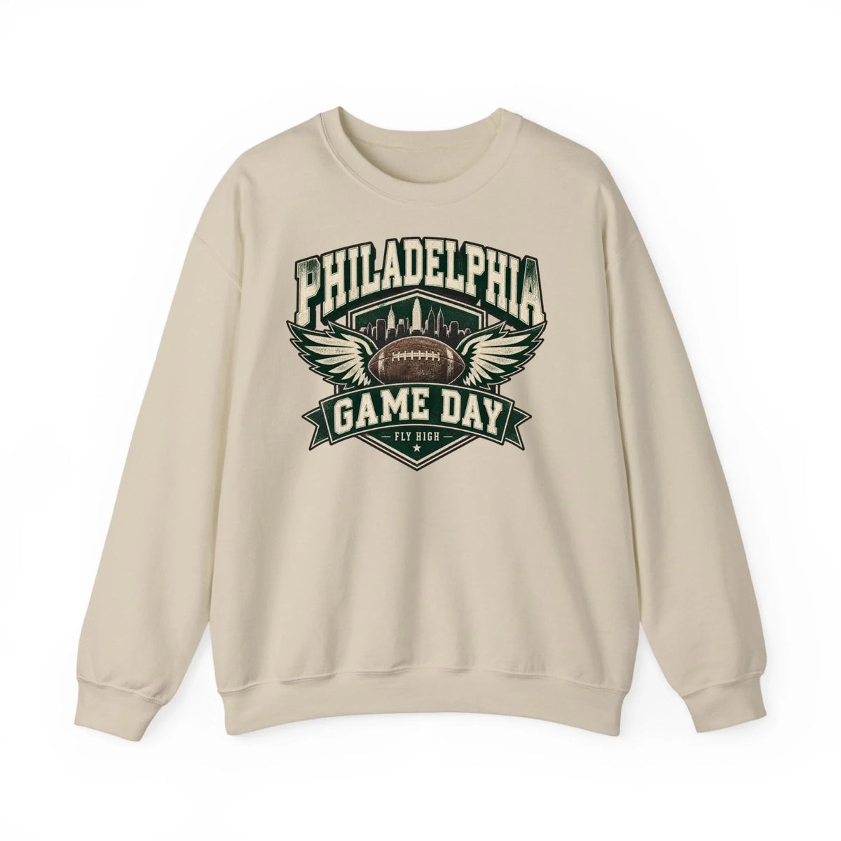 Sweatshirt Front Blank - Sand