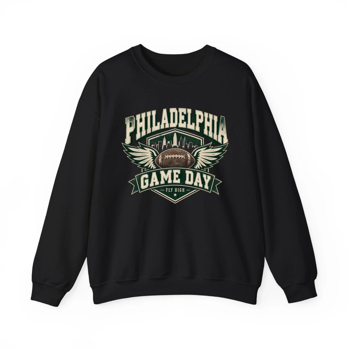 Sweatshirt Front Blank - Black