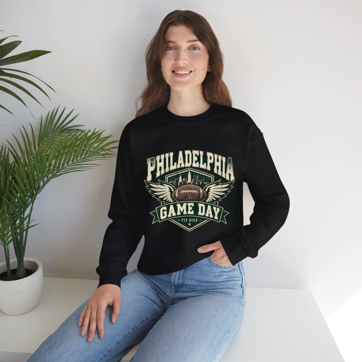 Sweatshirt Front Lifestyle - Black 2