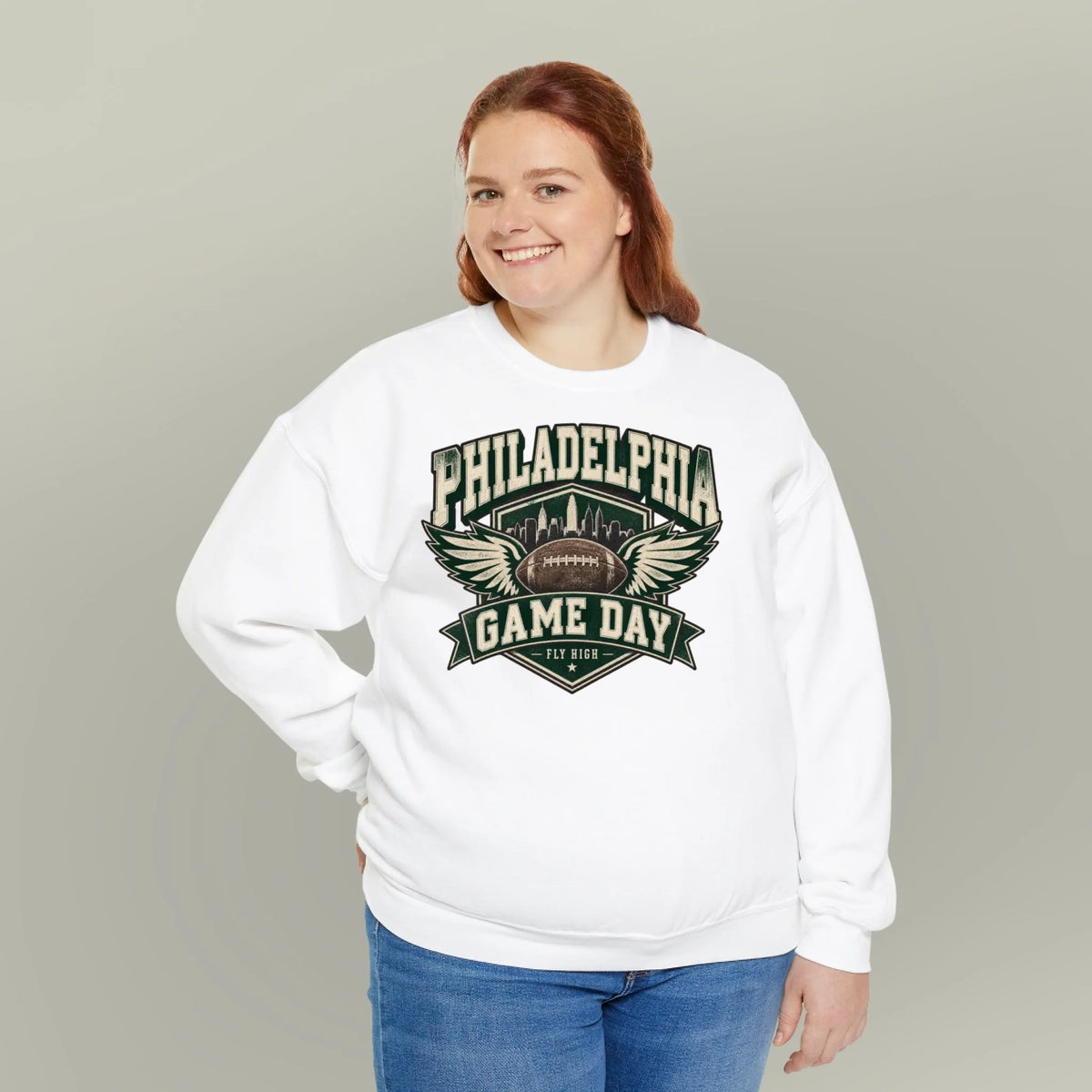 Personalized Unisex Football Vintage City Crew Apparel