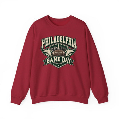 Sweatshirt Front Blank - Vintage Red
