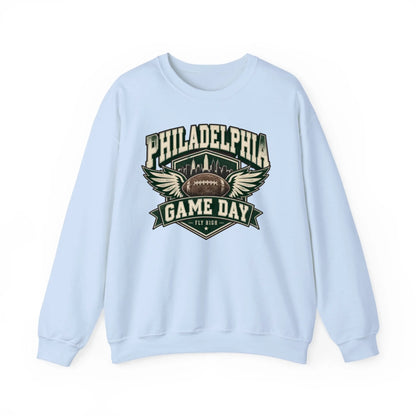 Sweatshirt Front Blank - Light Blue