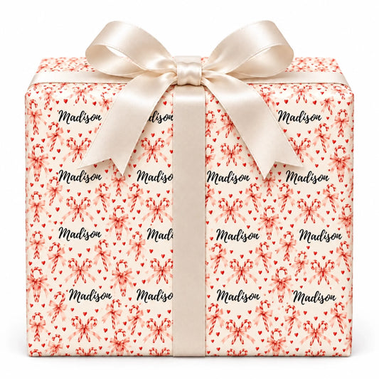 Gift Wrap Personalized Seamless