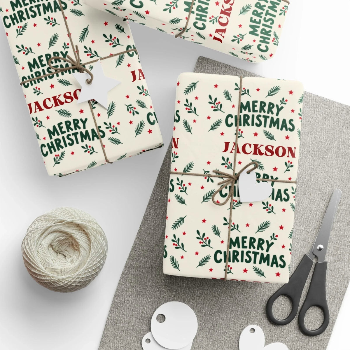 Merry Christmas Greenery 1