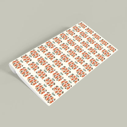 Personalized Gingerbread Friends Name Wrapping Paper