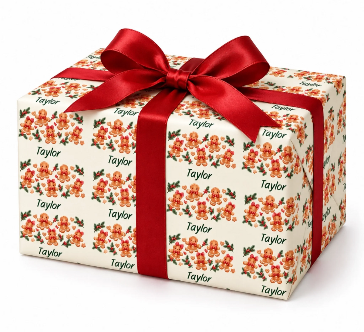 Gingerbread Friends Seamless