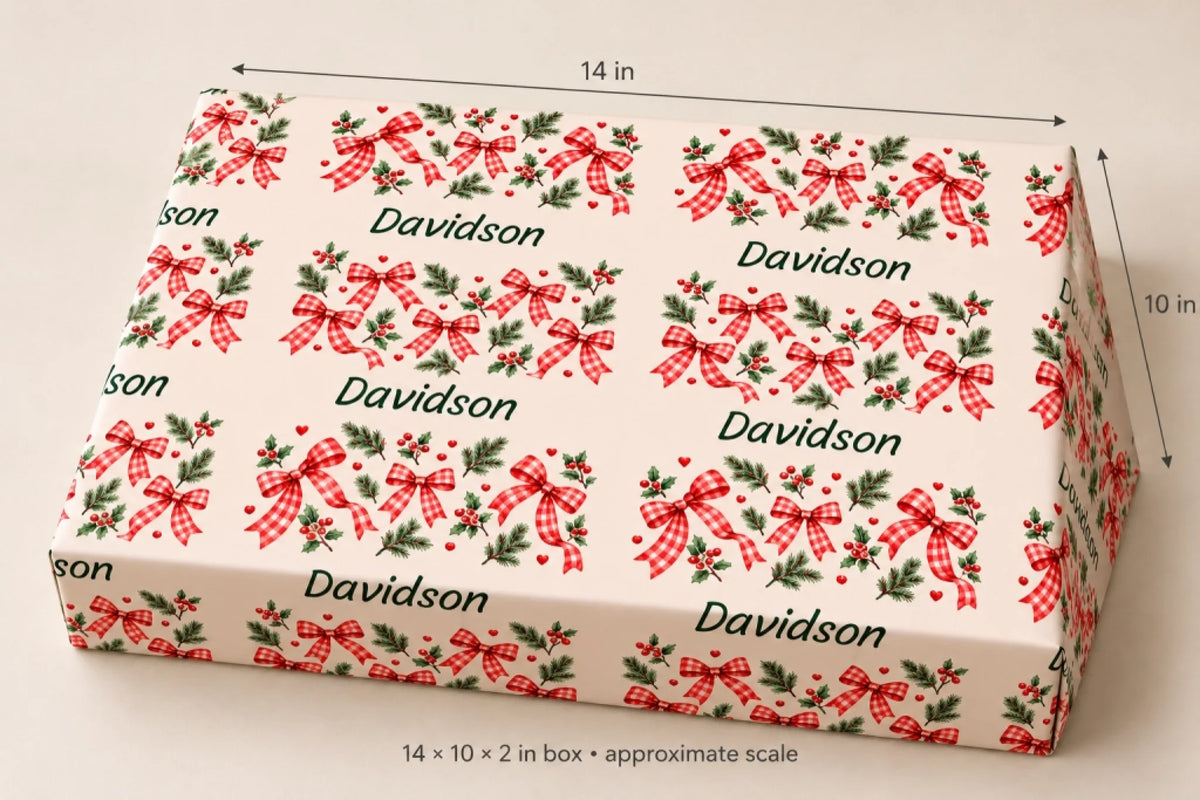 Gingham Bows Scale