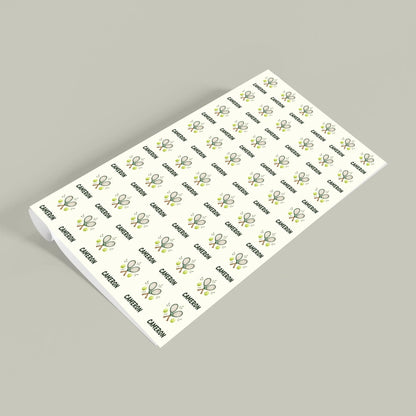 Personalized Tennis Name Wrapping Paper