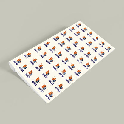 Personalized Basketball Name Wrapping Paper