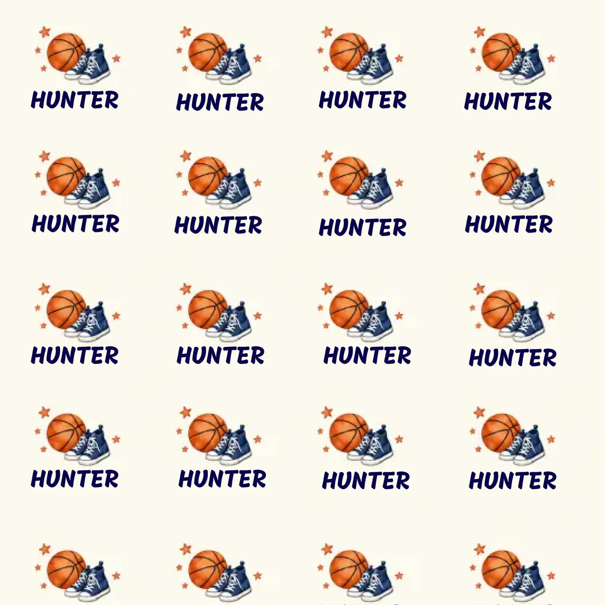 Personalized Basketball Name Wrapping Paper