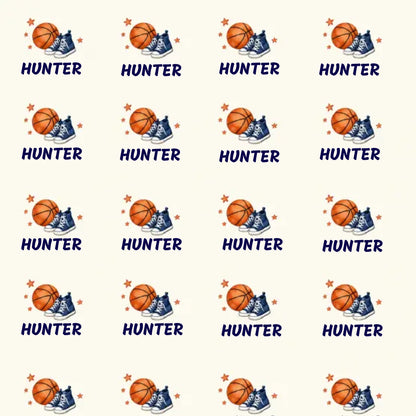 Personalized Basketball Name Wrapping Paper
