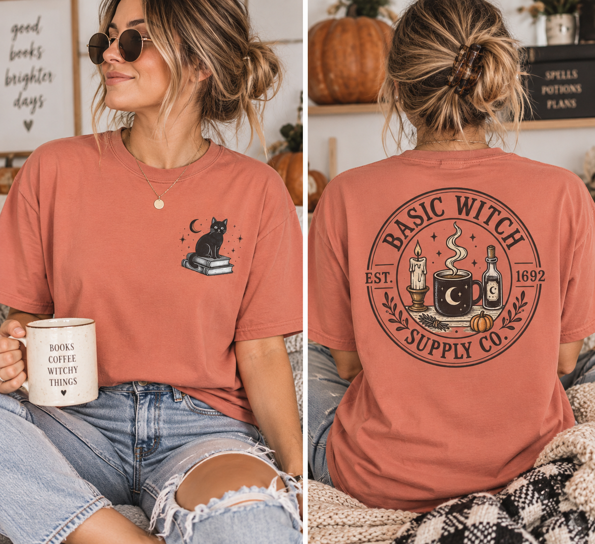 Basic Witch Supply Co. Two-Sided T-Shirt