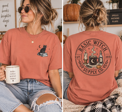 Basic Witch Supply Co. Two-Sided T-Shirt